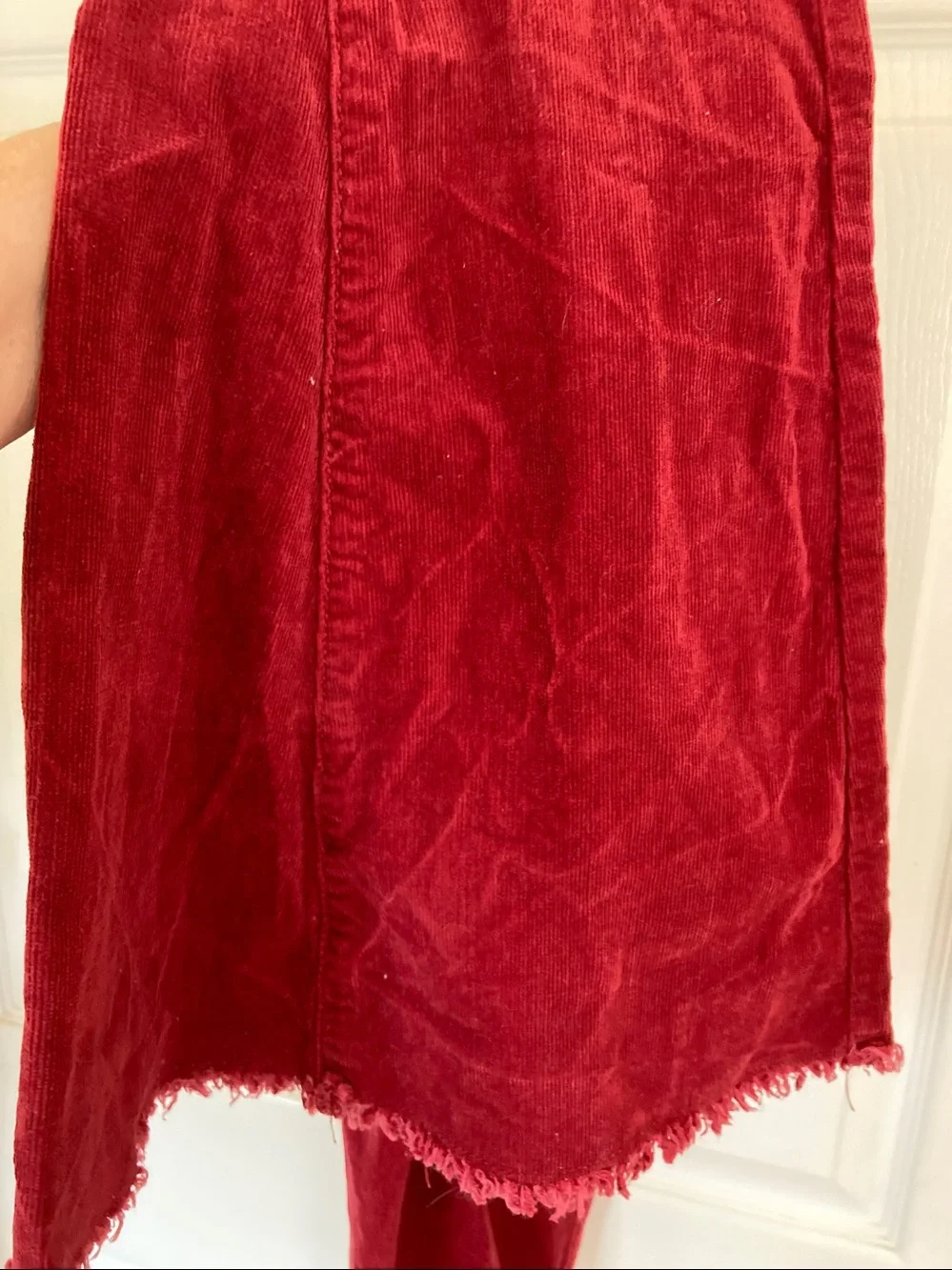 Show me your mumu Crimson Corduroy Bib Overalls - Picture 6 of 13
